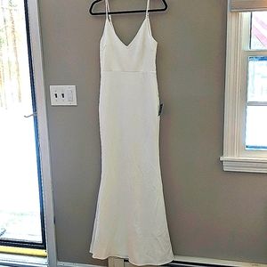 NWT Infinite Glory White Maxi Dress
